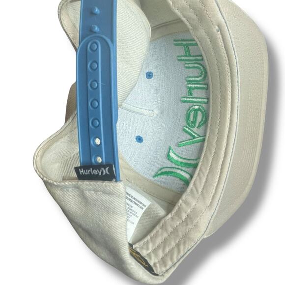 Hurley Classics Yupoong Trucker Hat Cap Logo Embroidered Mesh Snapback Baseball - Picture 9 of 12